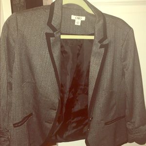 Gray and Black Interview Suit!!!